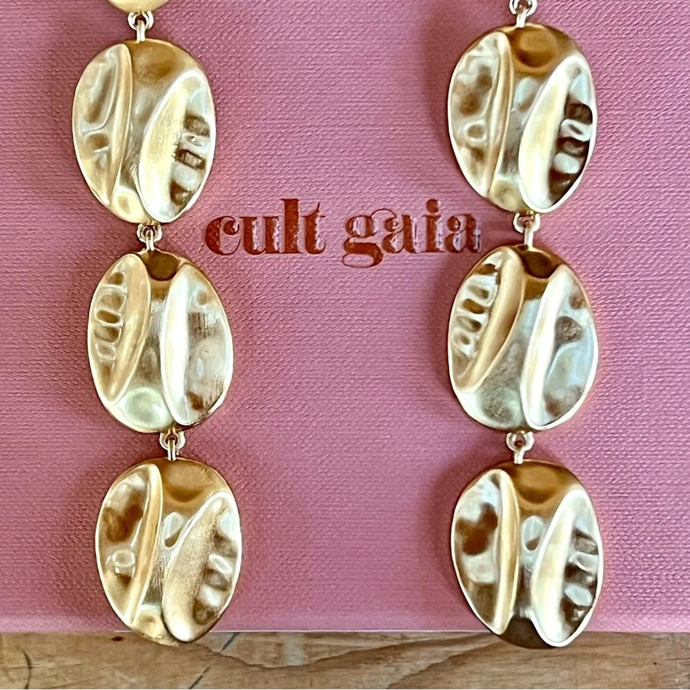 πΊπHPππΊ NWT Cult Gaia Veda Earrings - Picture 6 of 16
